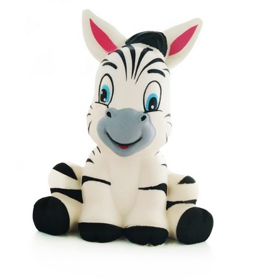 Slow-Rebound Zebra Stress Ball