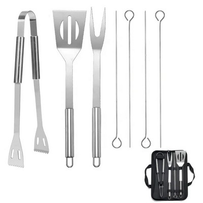 7Pcs BBQ Accessories Grilling Tools Set