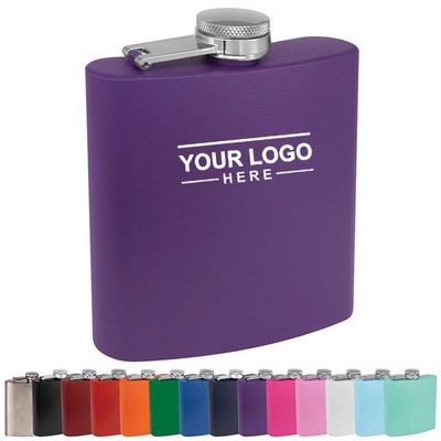 6 oz Stainless Steel Hip Flask