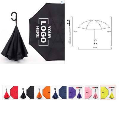 Compact Windproof Travel Umbrella