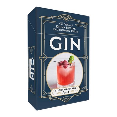 Gin Cocktail Cards A-Z (The Ultimate Drink Recipe Dictionary Deck)