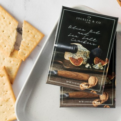 Olive Oil & Sea Salt Mini Crackers