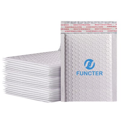 4 x 8 Inch White Poly Bubble Mailer Self Seal Padded Envelopes for Shipping/ Packaging/ Mailing