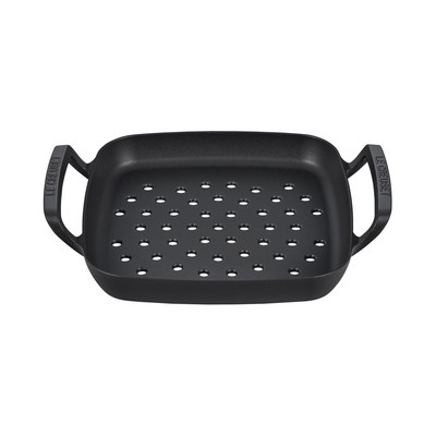 Le Creuset Alpine Outdoor 12" Square Cast Iron Grill Basket