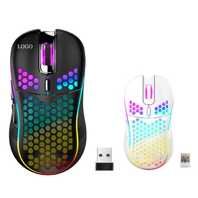 Superlight Honeycomb Wireless Game Mouse