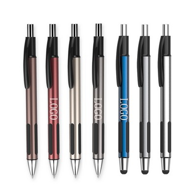 Multifunctional Touch Ballpoint Pen Press Metal Pen