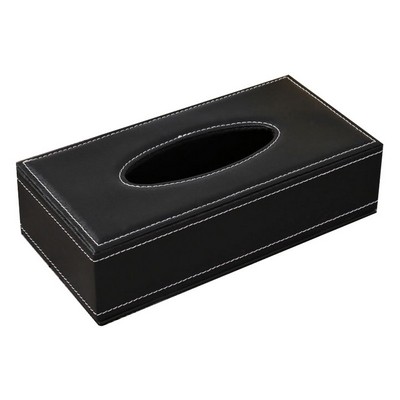 PU Leather Tissue Box with Your Logo