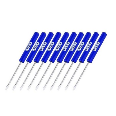 Mini Tops Clip Pocket Magnetic Slotted Screwdriver