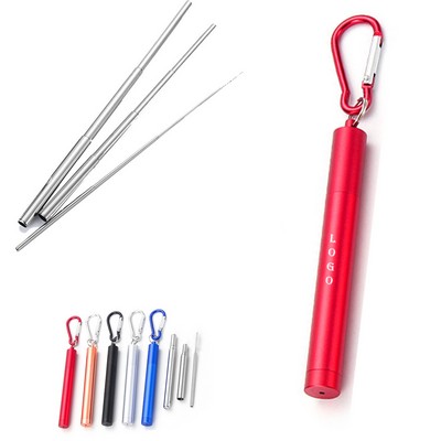 Stainless Steel Telescopic Straw