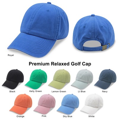 Premium Relaxed Golf Cap