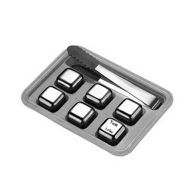 Stainless Steel Ice Cube Set