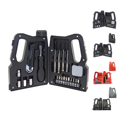 21-Piece Oil Pot Type Hardware Tool Set