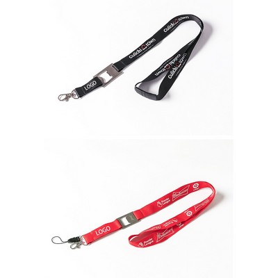 Polyester Lanyard W/ Bottle Opener