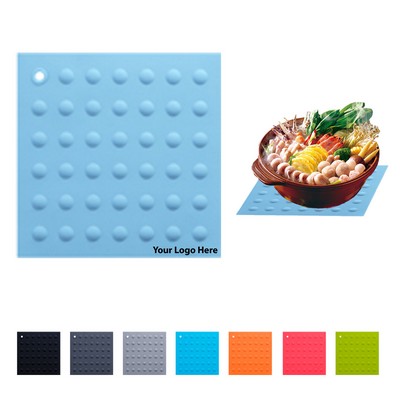 Silicone Mat Pot Holders Heat Resistant Kitchen Trivet