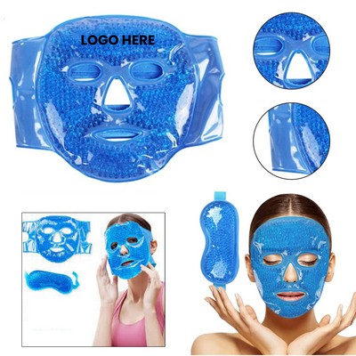 Facial and eye cooling gel pack