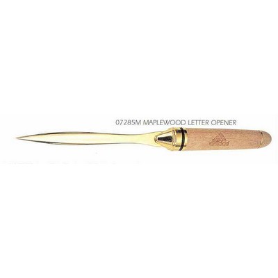 Euro Maple Series Letter Opener