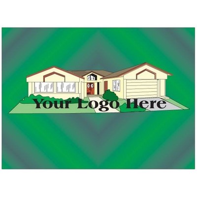 House Rectangle Metal Photo Magnet (2"x3")