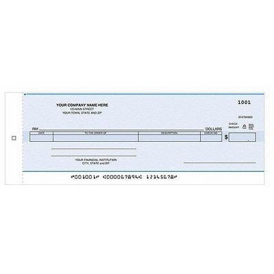 One-Write® General Disbursement Check (1 Part)