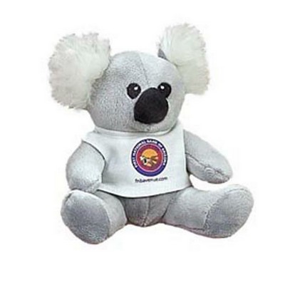 Quincy Koala Bear Stuffed Animal w/Shirt (5")