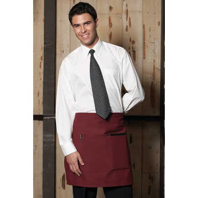 Extra Long Waist Apron w/2 Section Pocket