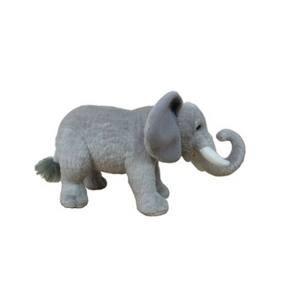 Custom Plush Elephant in Textured Fabric