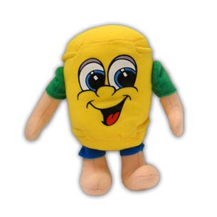 Custom Plush Barrel Character