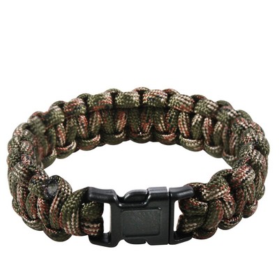 Woodland Camo Paracord Bracelet