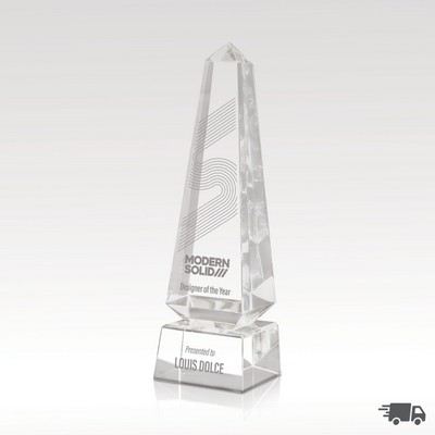 Crystal Award Kasmir Obelisk 12"