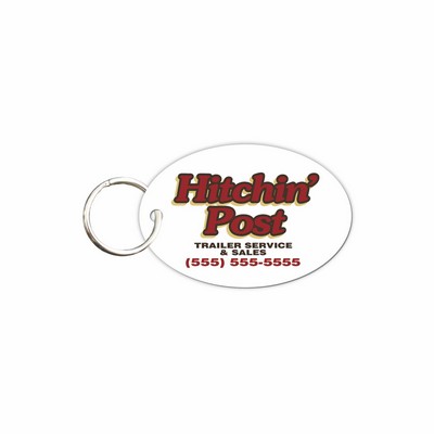 Plastic Key Tag - 23 Mil (1 11/16"x2½")