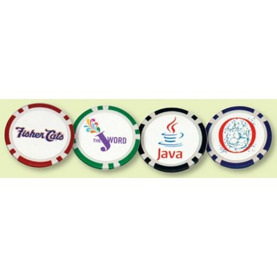 Full Color Poker Chips (Uncoated)