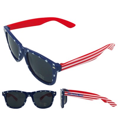 American Patriotic Flag Wayfa-Voyager Sunglasses