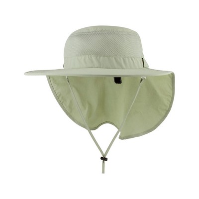 Juniper Taslon UV Large Bill Hat w/ Roll-Up Flap