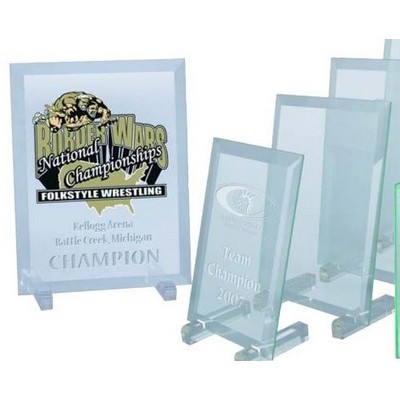 Classic Rectangle Glass Award (8" x 10")