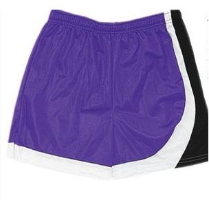 Cool Mesh Adult Athletic Short w/ 5" Inseam & Contrasting Panel