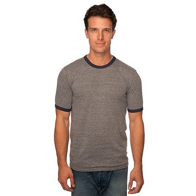 Unisex Triblend Jersey Ringer Tee Shirt