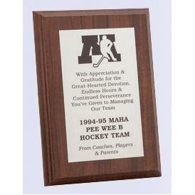 Single Metalphoto Plaques (5"x7")