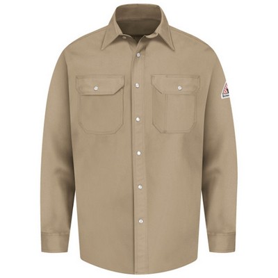 Bulwark™ Men's Snap-Front Uniform Shirt - Tan