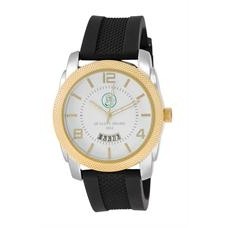 ABelle Promotional Time Maverick Men's 2 Tone Watch w/ Rubber Strap