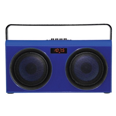 SuperSonic Wireless Party Bluetooth Boombox Speaker w/ FM & Karaoke