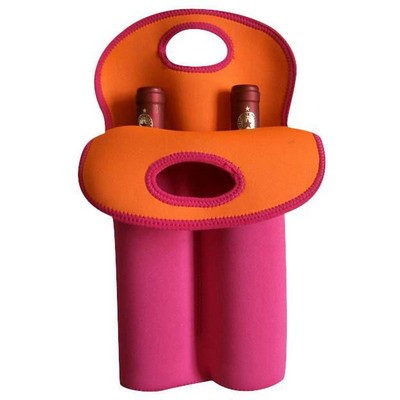 Kidder iBank® 2-Bottle Neoprene Wine Tote