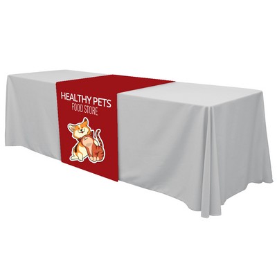 36" x 84" Full Color Table Runner Dye Sublimation - Made in the USA