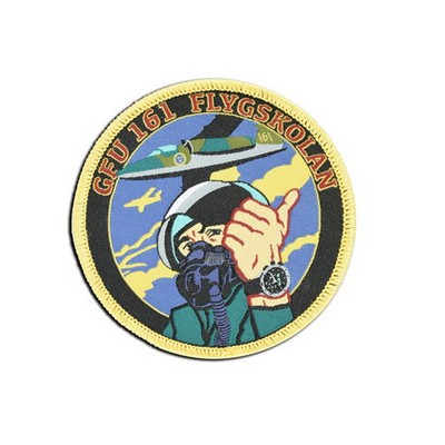 3 1/2" Woven Patch