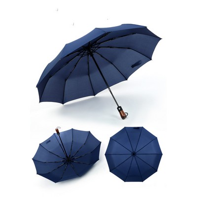 Auto Open Folding Umbrella 46"