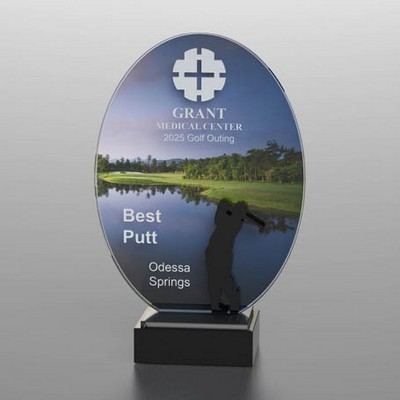 Golf Course Silhouette Award