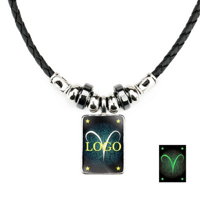 Necklace w/ Glow In Dark Pendant