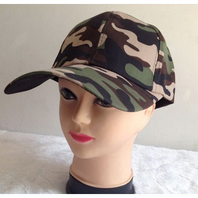 Camouflage Six Panel Cap