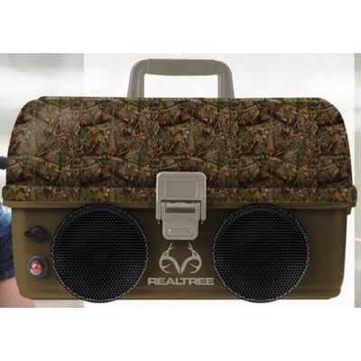 RealTree™ Tackle Box w/Bluetooth Speaker