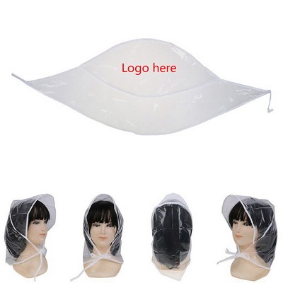 Women's Clear Rain Bonnet