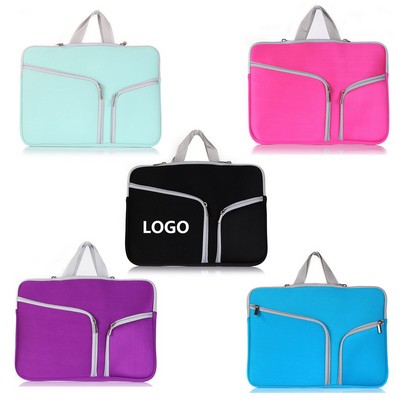 14" Neoprene Laptop Sleeve With Handle