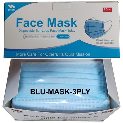 Non-Medical Use Disposable 5-Ply KN95 Face Mask with Ear-Loops